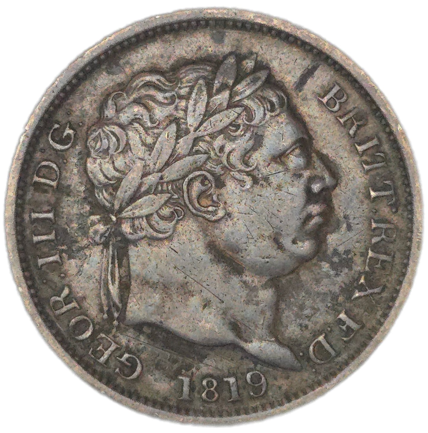 1819 UK Sixpence