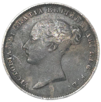 1844 UK Sixpence