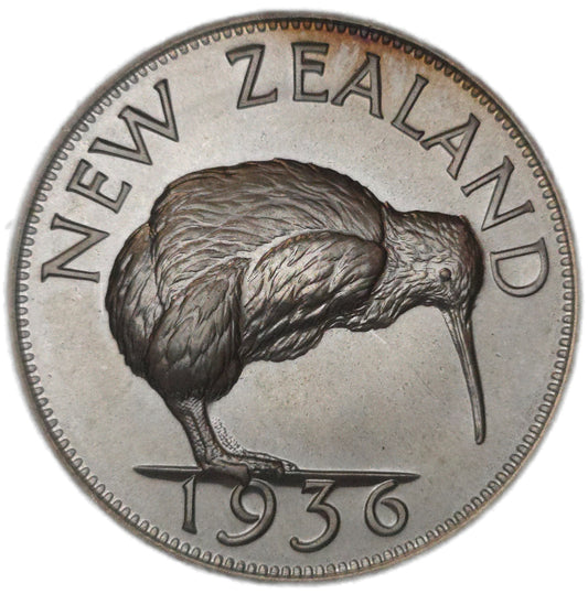 1936 New Zealand Edward VIII Fantasy Crown