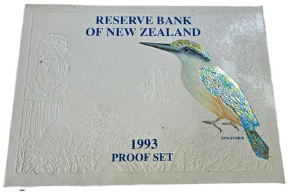 1993 New Zealand Kingfisher Proof Set
