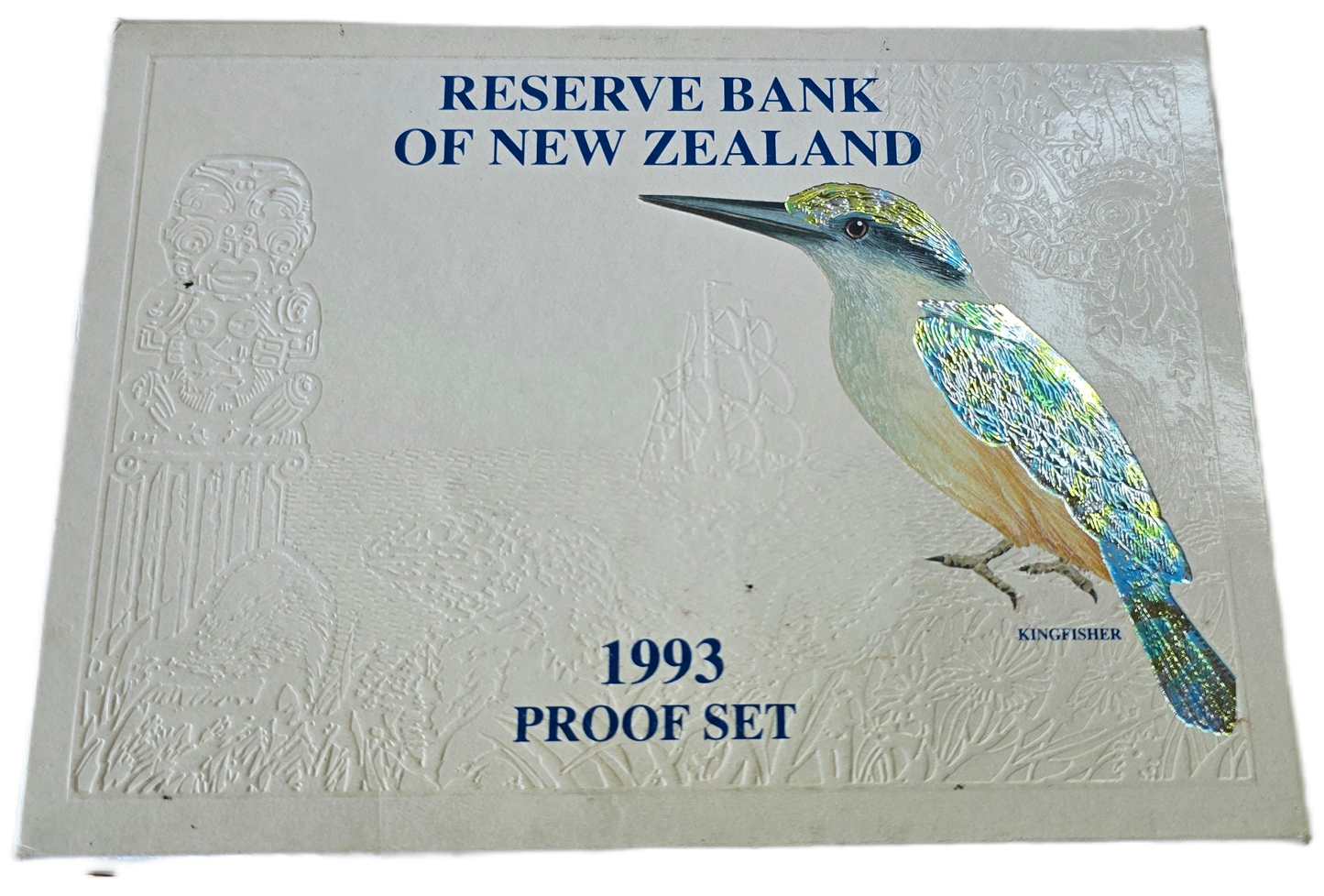 1993 New Zealand Kingfisher Proof Set