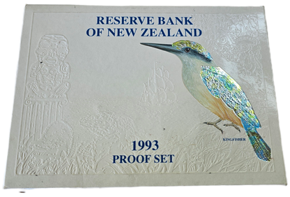 1993 New Zealand Kingfisher Proof Set