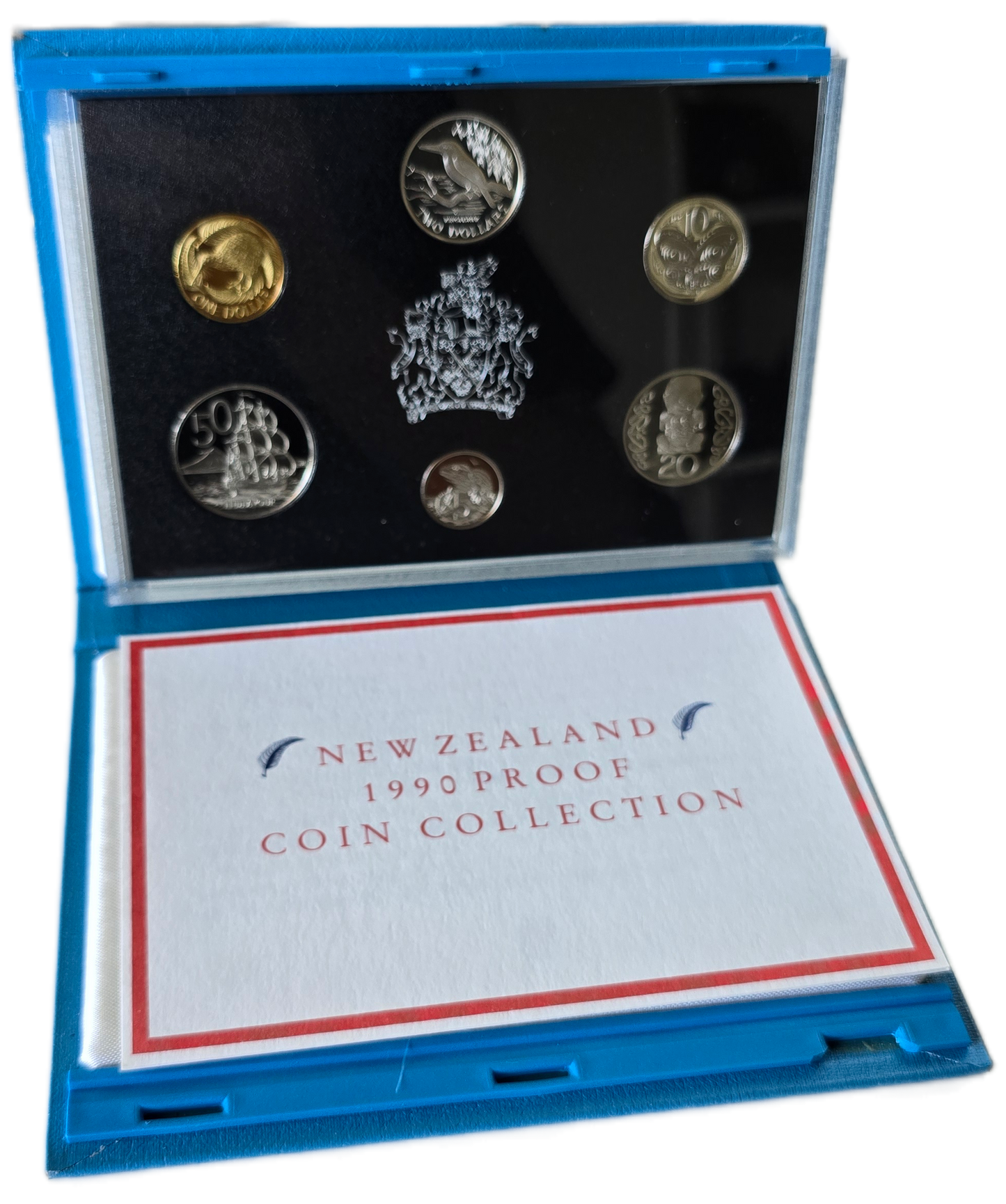 1993 New Zealand Kingfisher Proof Set