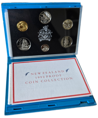 1993 New Zealand Kingfisher Proof Set