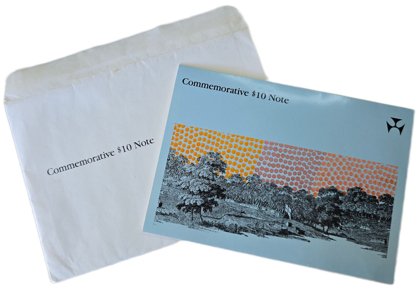 1988 Australia $10 Note, Bicentennial Polymer Note in Presentation Folder