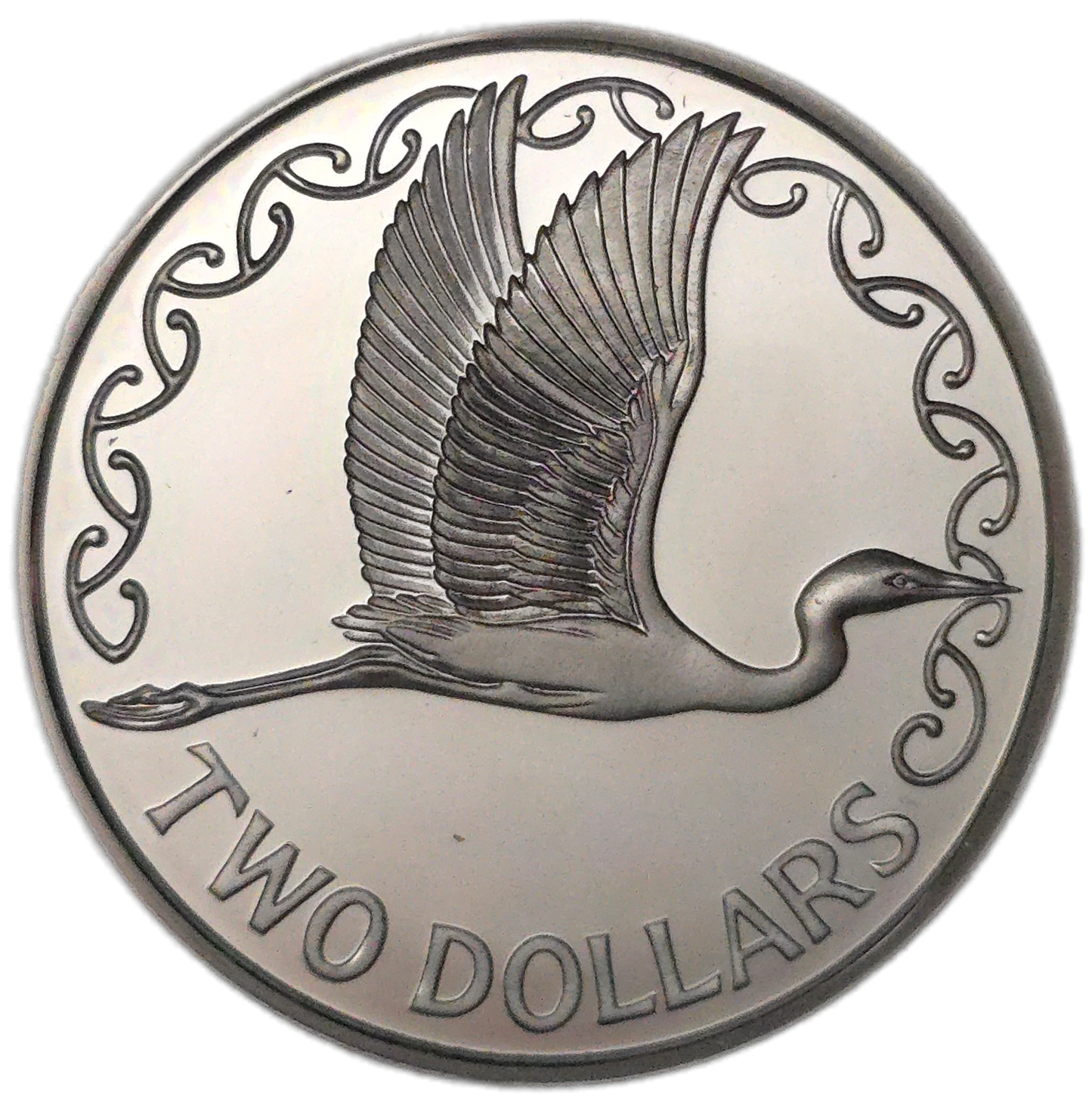 1990 New Zealand Two Dollar, Silver Proof