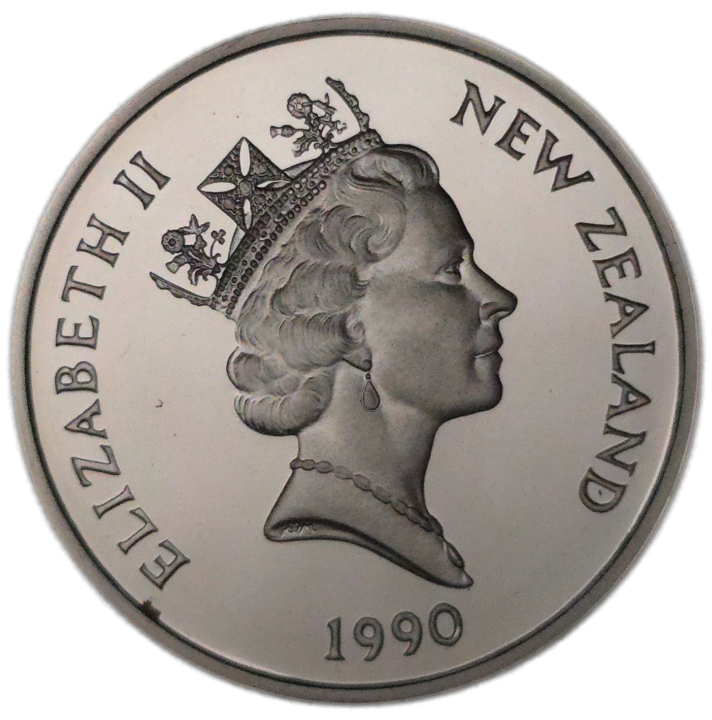 1990 New Zealand Two Dollar, Silver Proof