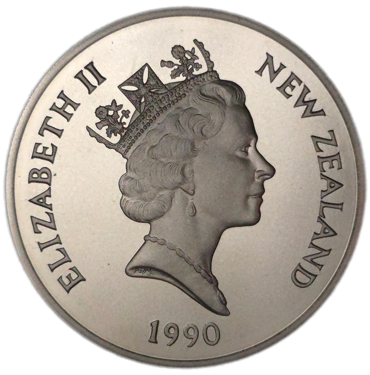1990 New Zealand 20 Cents, Proof