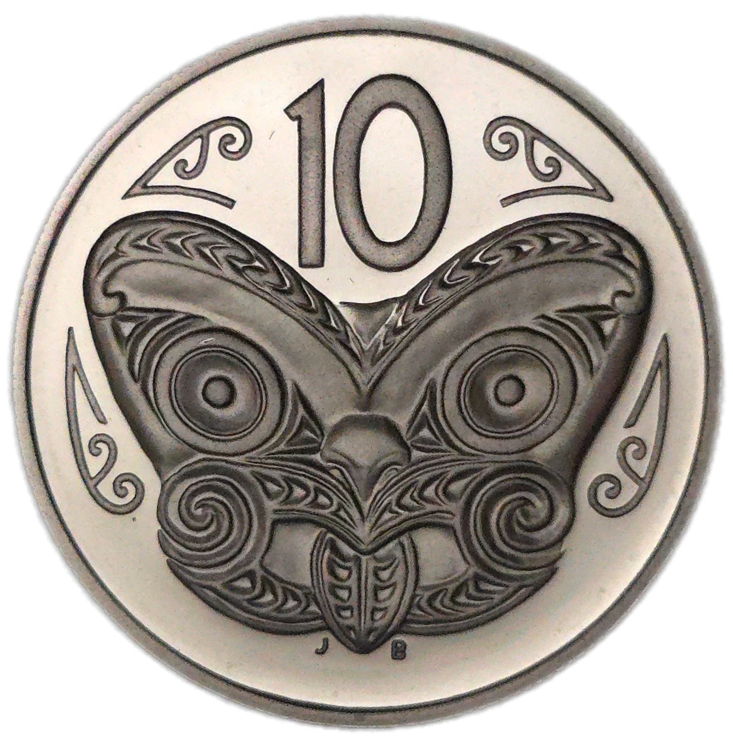 1990 New Zealand Ten Cents,Proof