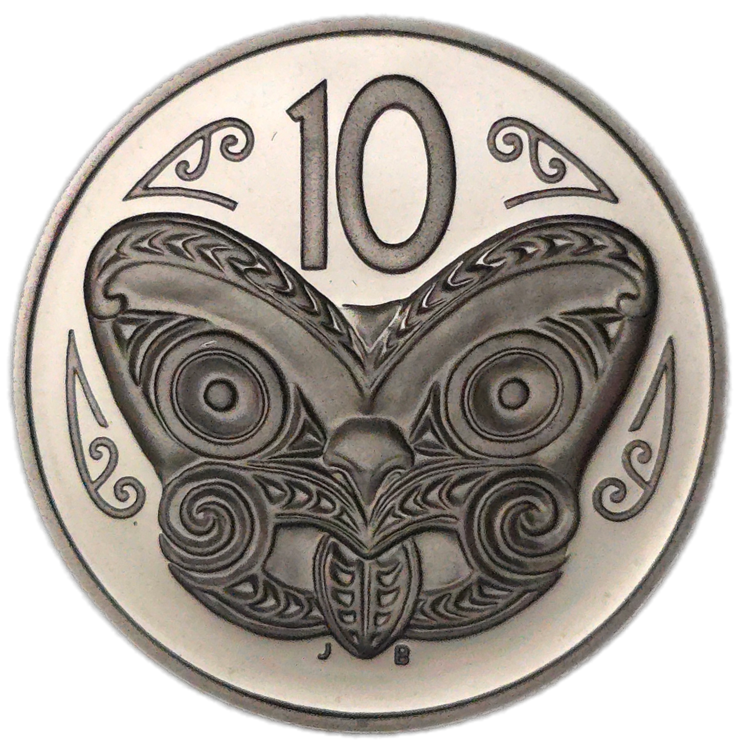 1990 New Zealand Ten Cents,Proof