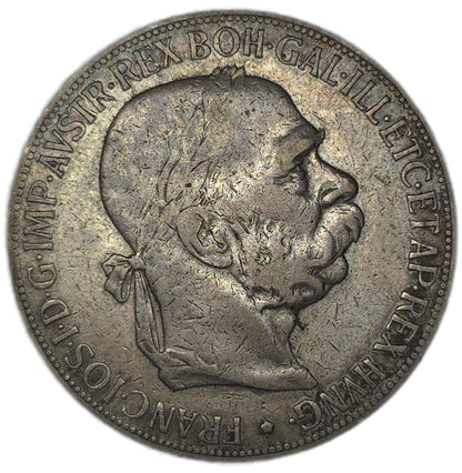 1900 Austrian Empire 5 Corona