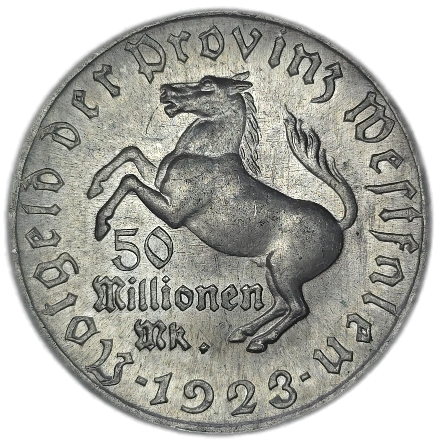 1923 Germany 50 Million Mark, Notgeld
