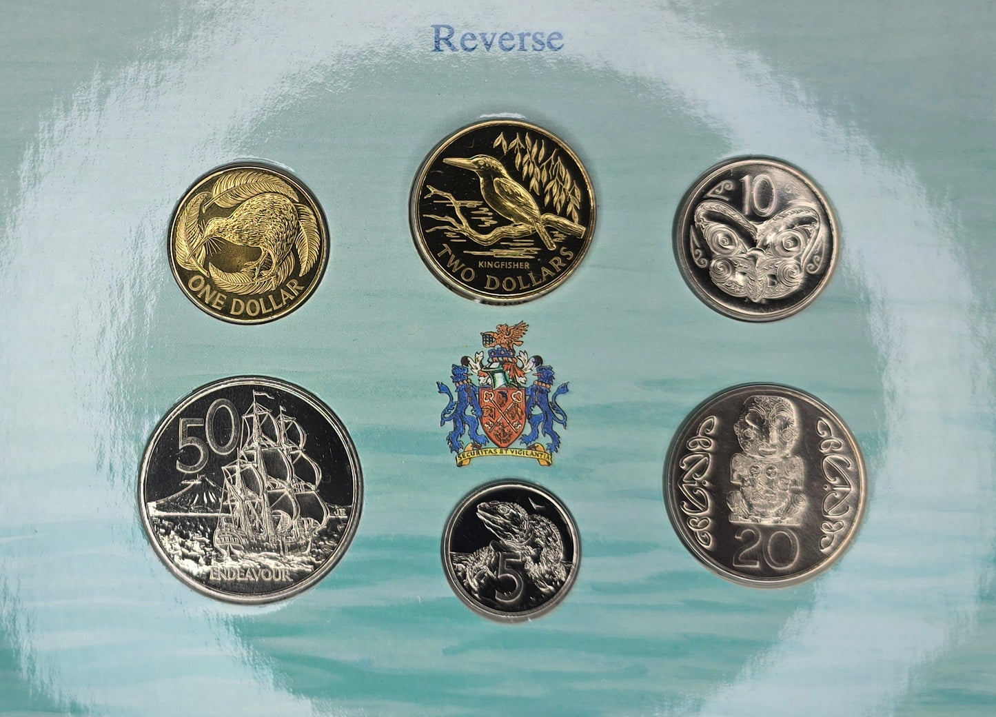 1993 New Zealand Kingfisher Uncirculated Set