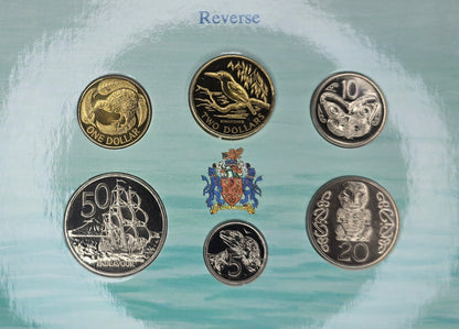 1993 New Zealand Kingfisher Uncirculated Set