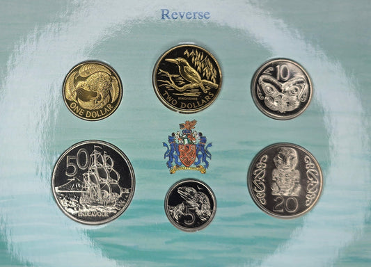 1993 New Zealand Kingfisher Uncirculated Set