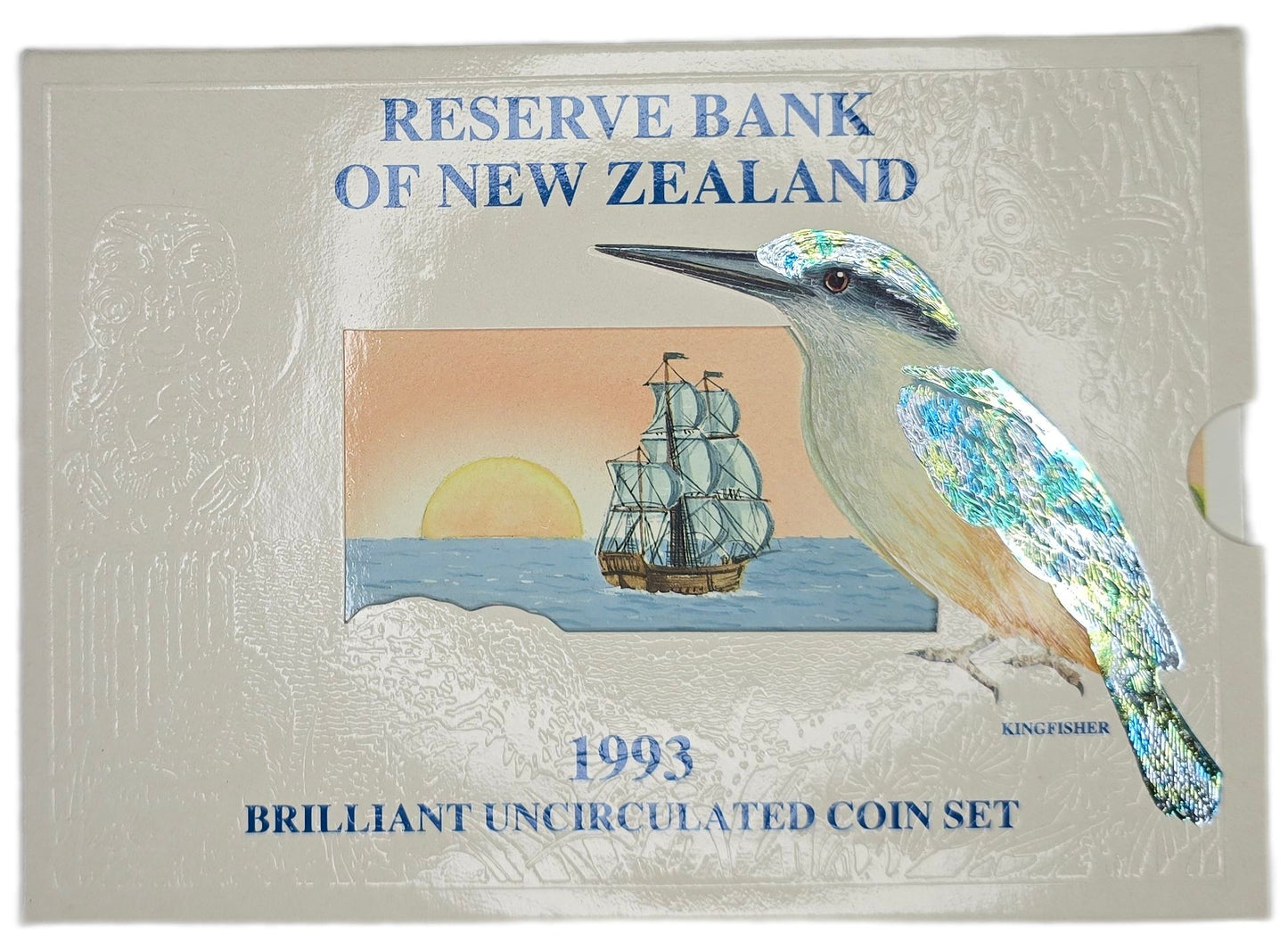 1993 New Zealand Kingfisher Uncirculated Set