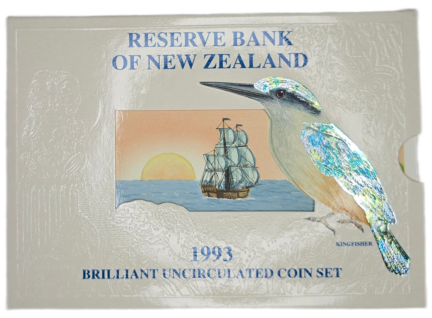 1993 New Zealand Kingfisher Uncirculated Set