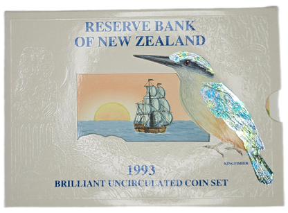 1993 New Zealand Kingfisher Uncirculated Set