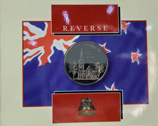 1997 Christchurch Brilliant Uncirculated Coin