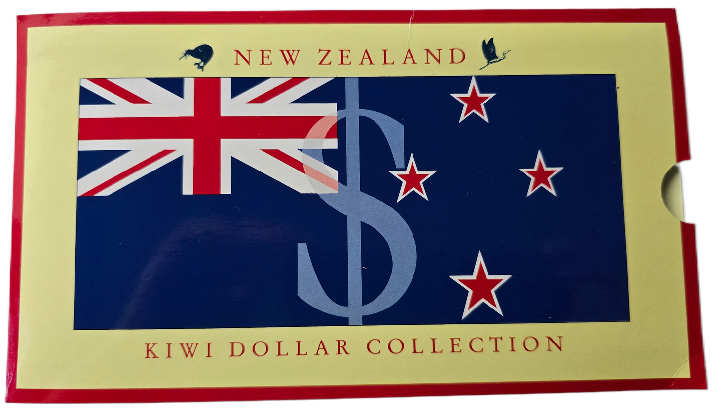 1990 New Zealand Kiwi Dollar Collection