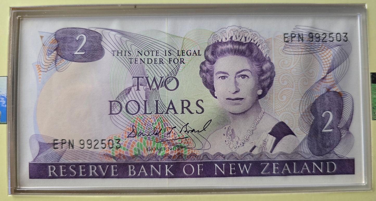 1990 New Zealand Kiwi Dollar Collection