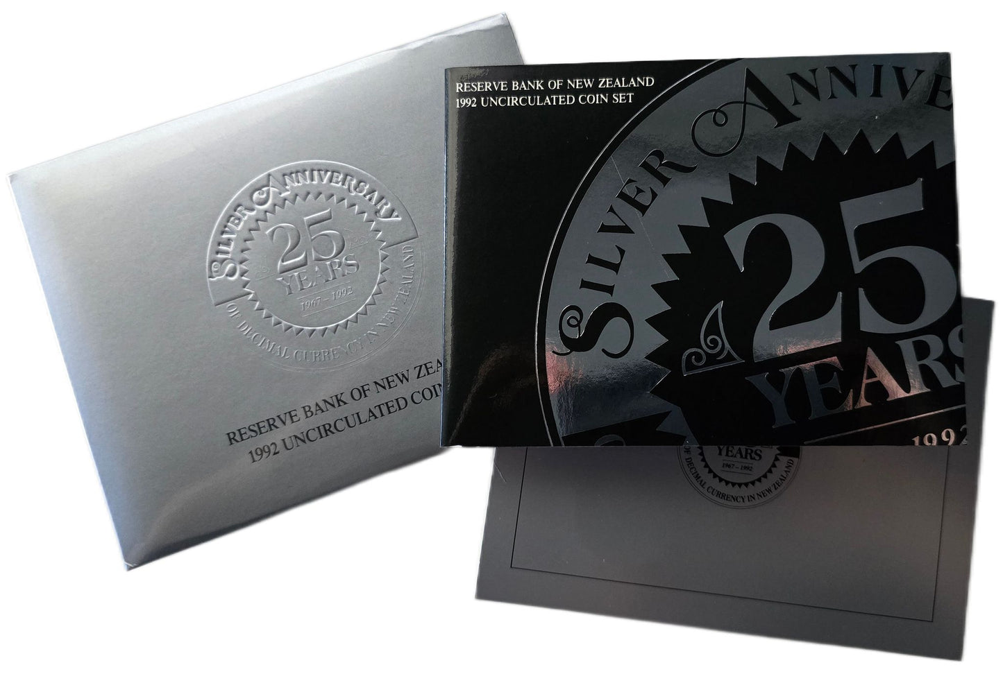 1992 New Zealand Uncirculated Set, 25 Years of Decimal Currency