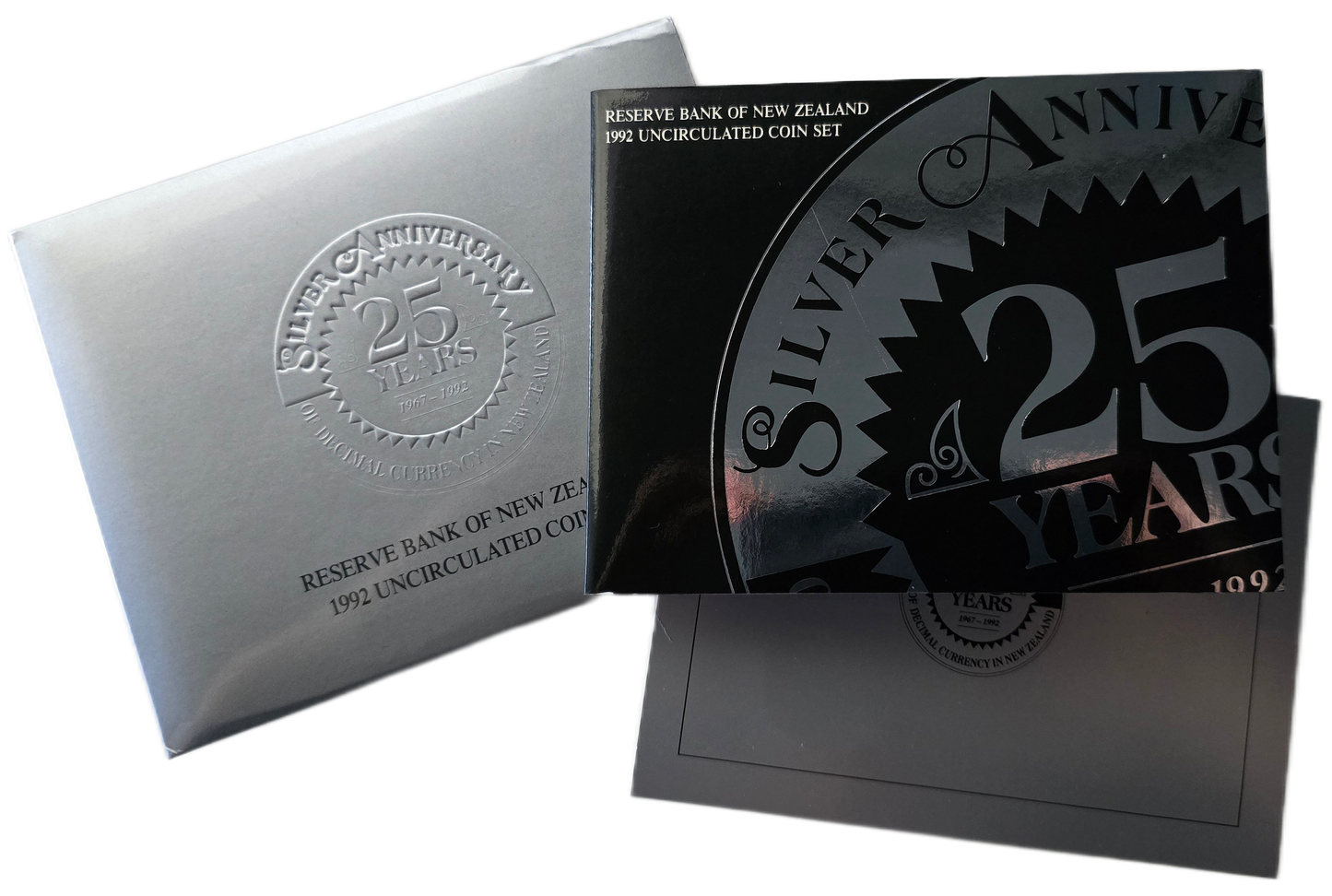 1992 New Zealand Uncirculated Set, 25 Years of Decimal Currency