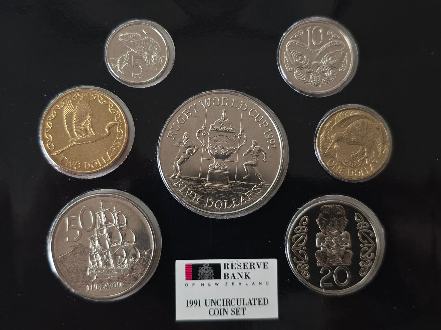 1991 New Zealand Uncirculated Set, Rugby World Cup