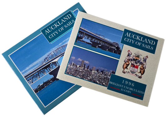 1996 Auckland Brilliant Uncirculated Coin