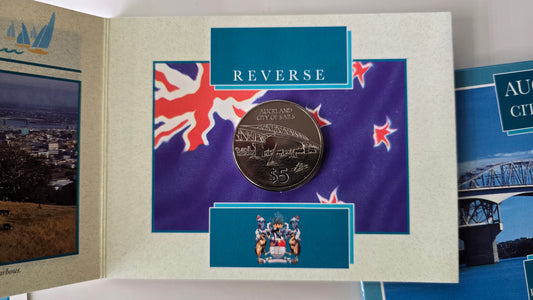 1996 Auckland Brilliant Uncirculated Coin