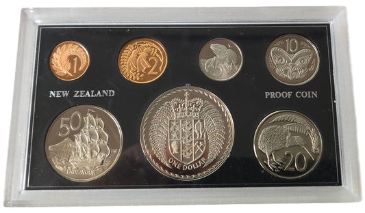 1972 New Zealand Proof Set