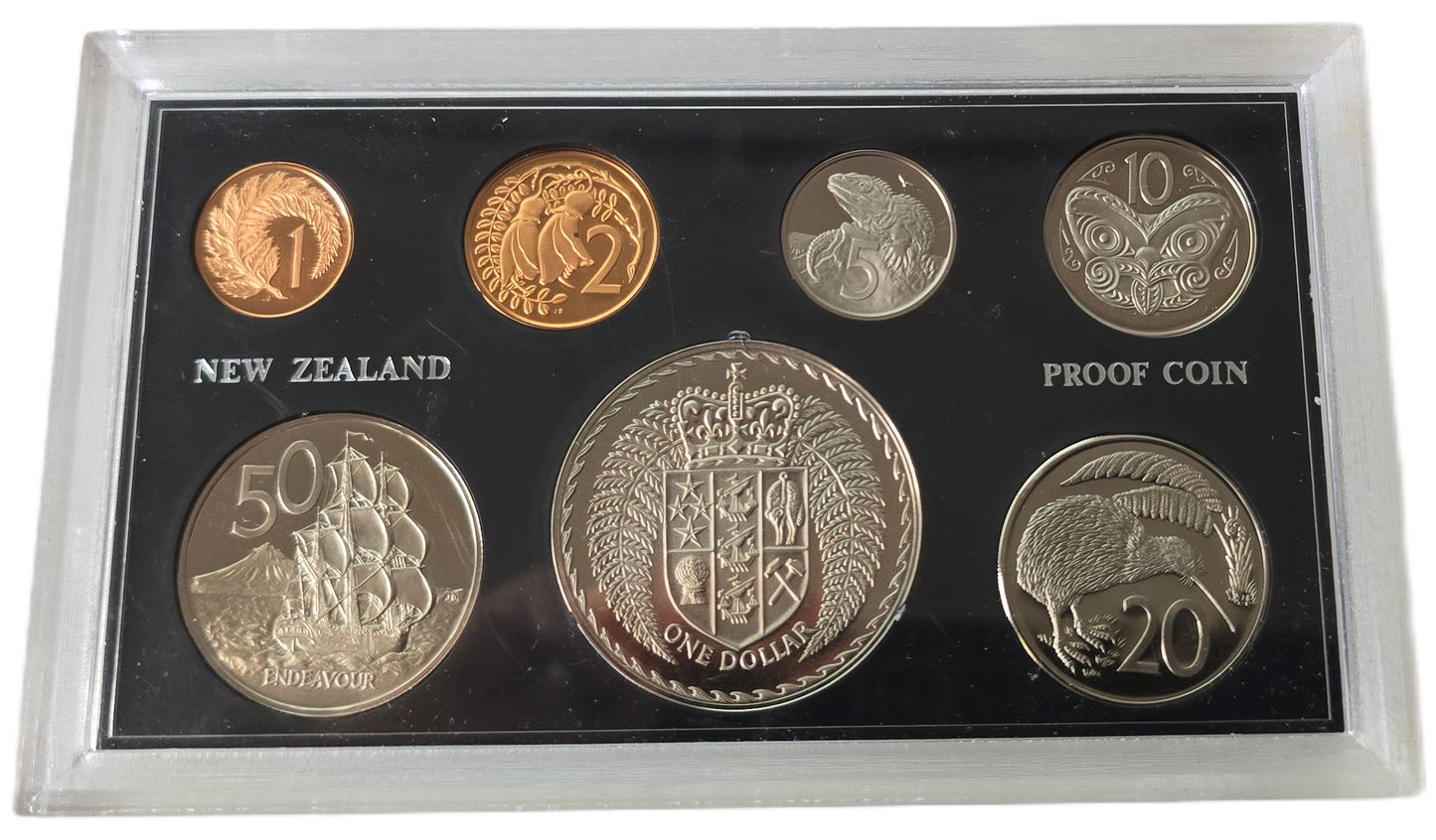 1975 New Zealand Proof Set