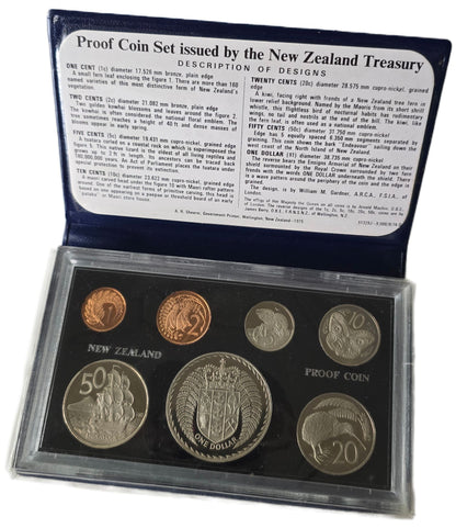 1975 New Zealand Proof Set