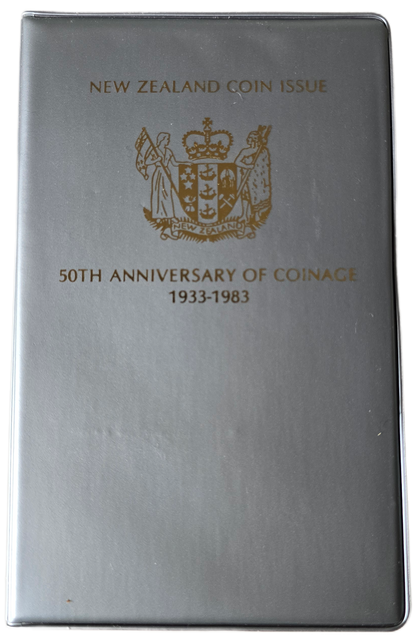 1983 New Zealand 50th Anniversary of Coinage Uncirculated Set