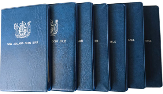 1979 New Zealand Coat of Arms Uncirculated x7