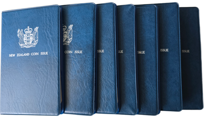 1979 New Zealand Coat of Arms Uncirculated x7