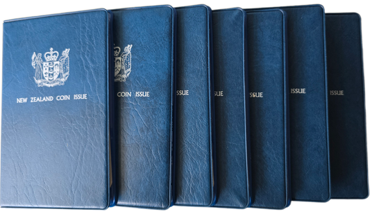 1979 New Zealand Coat of Arms Uncirculated x7