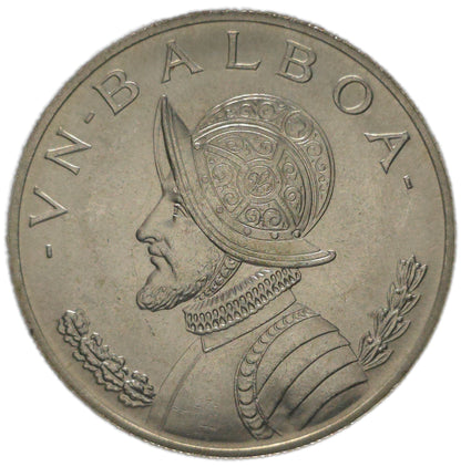 1966 Panama 1 Balboa 90% Silver Proof