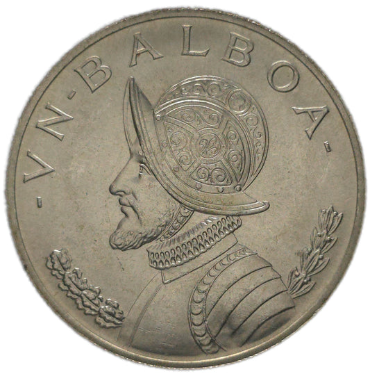 1966 Panama 1 Balboa 90% Silver Proof