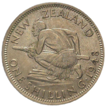 1948 New Zealand Shilling, EF