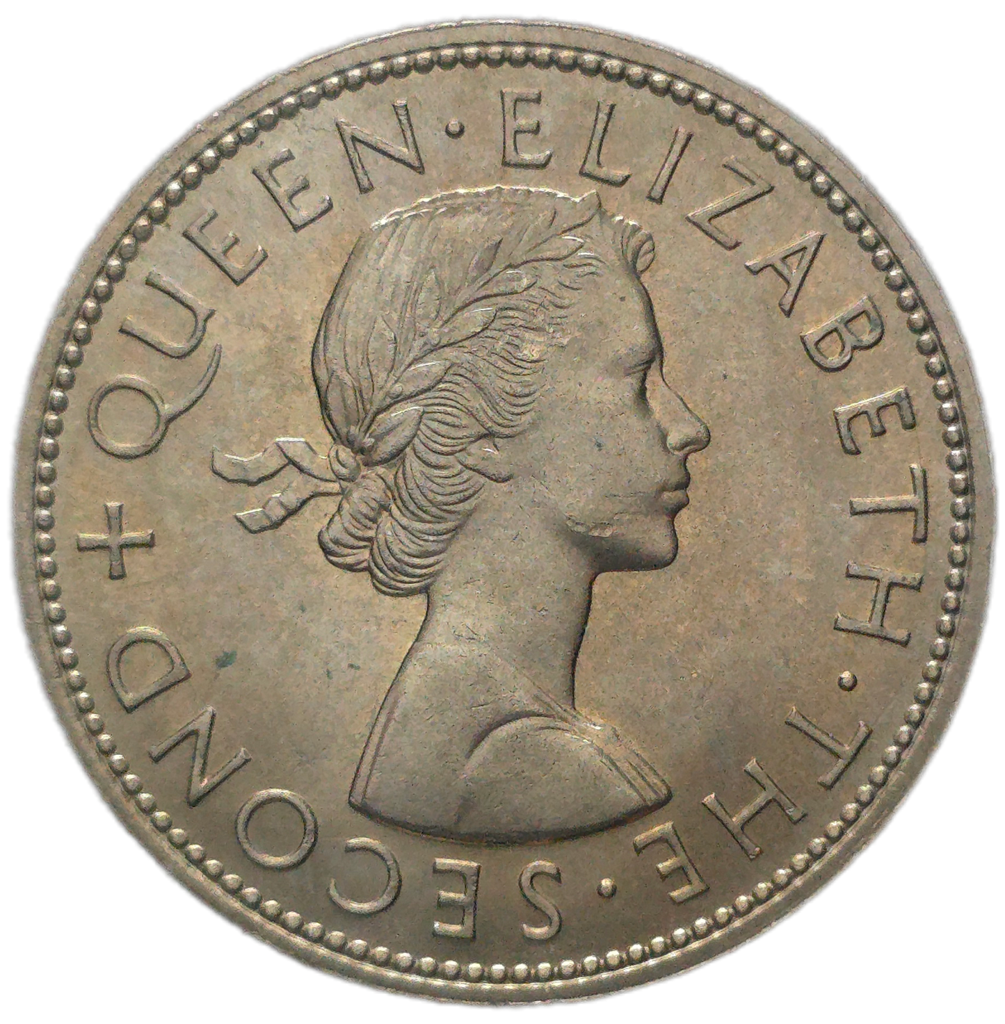 1962 New Zealand Half Crown, Uncirculated