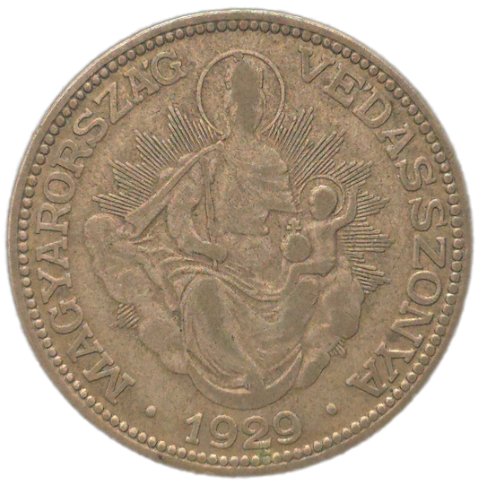 1929 Hungary 2 Pengo