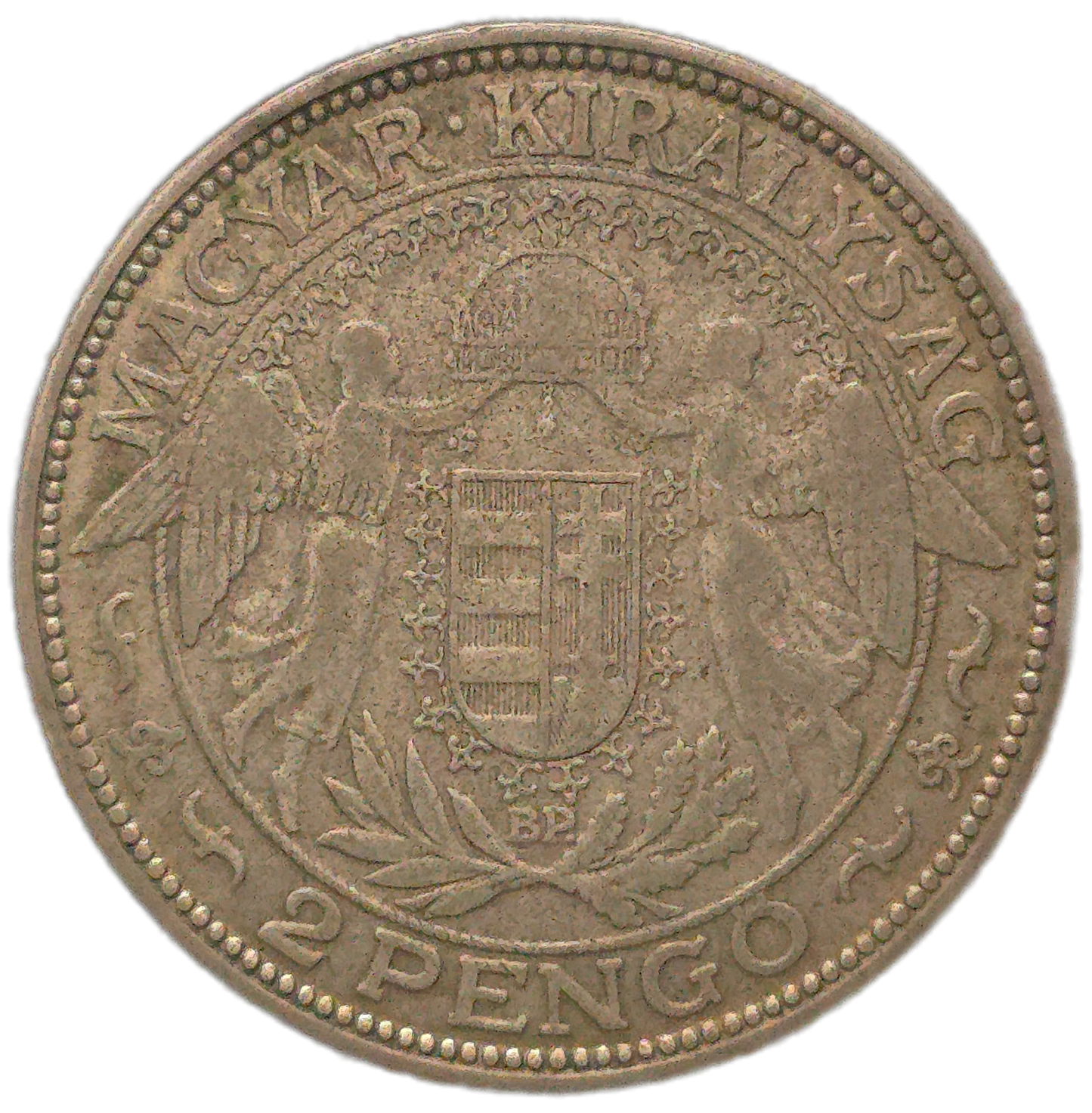 1929 Hungary 2 Pengo