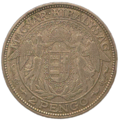 1929 Hungary 2 Pengo