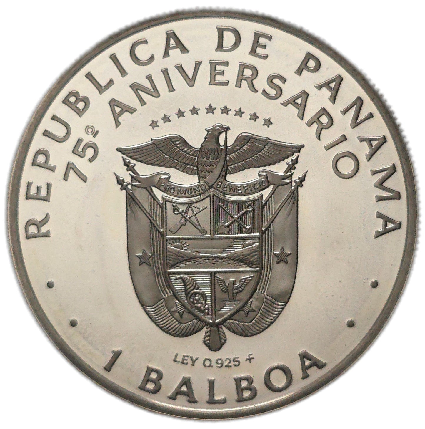 1978 Panama 1 Balboa 0.925 Silver Proof