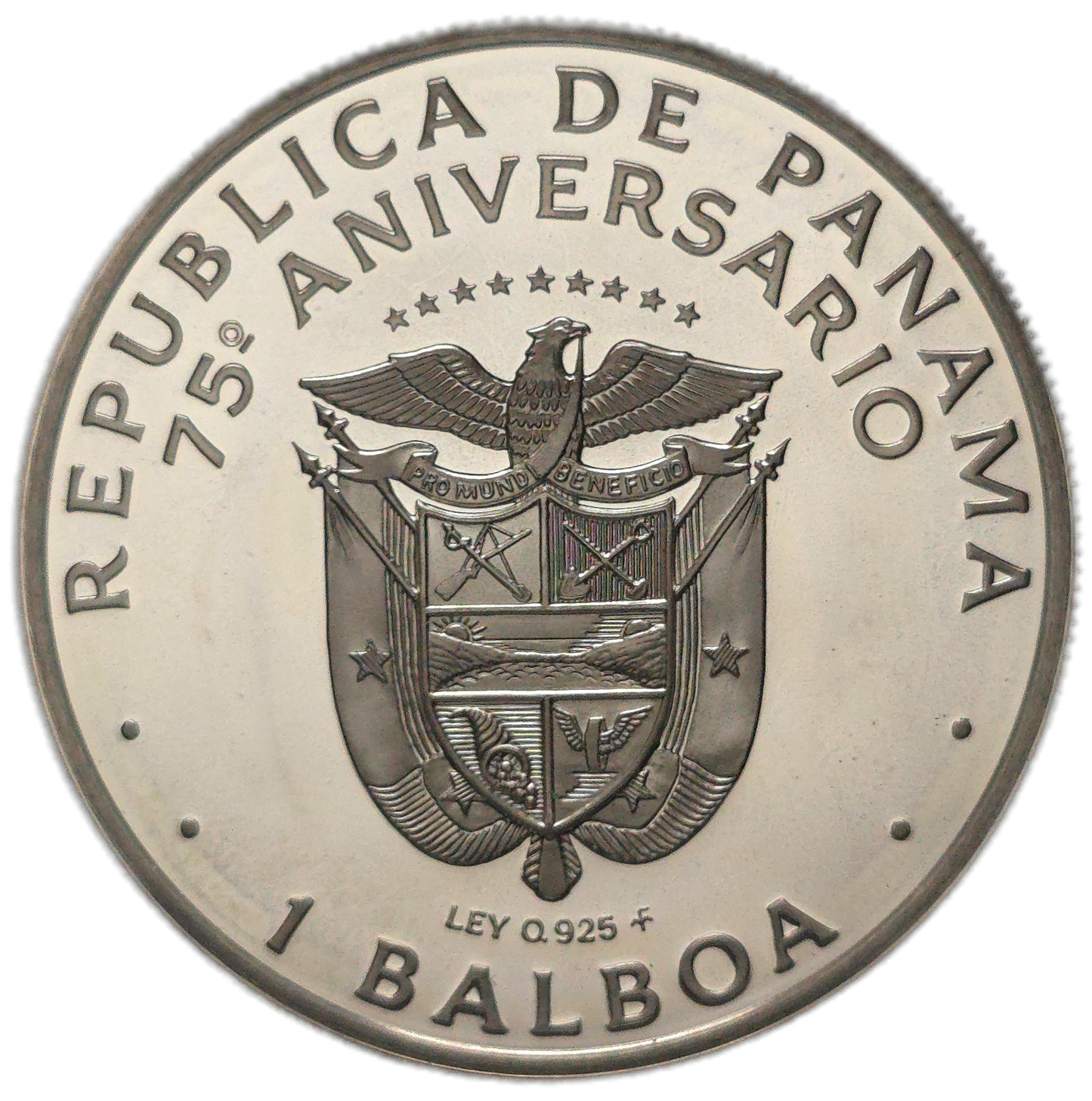 1978 Panama 1 Balboa 0.925 Silver Proof