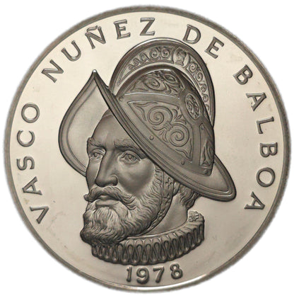 1978 Panama 1 Balboa 0.925 Silver Proof