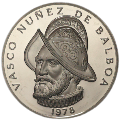 1978 Panama 1 Balboa 0.925 Silver Proof