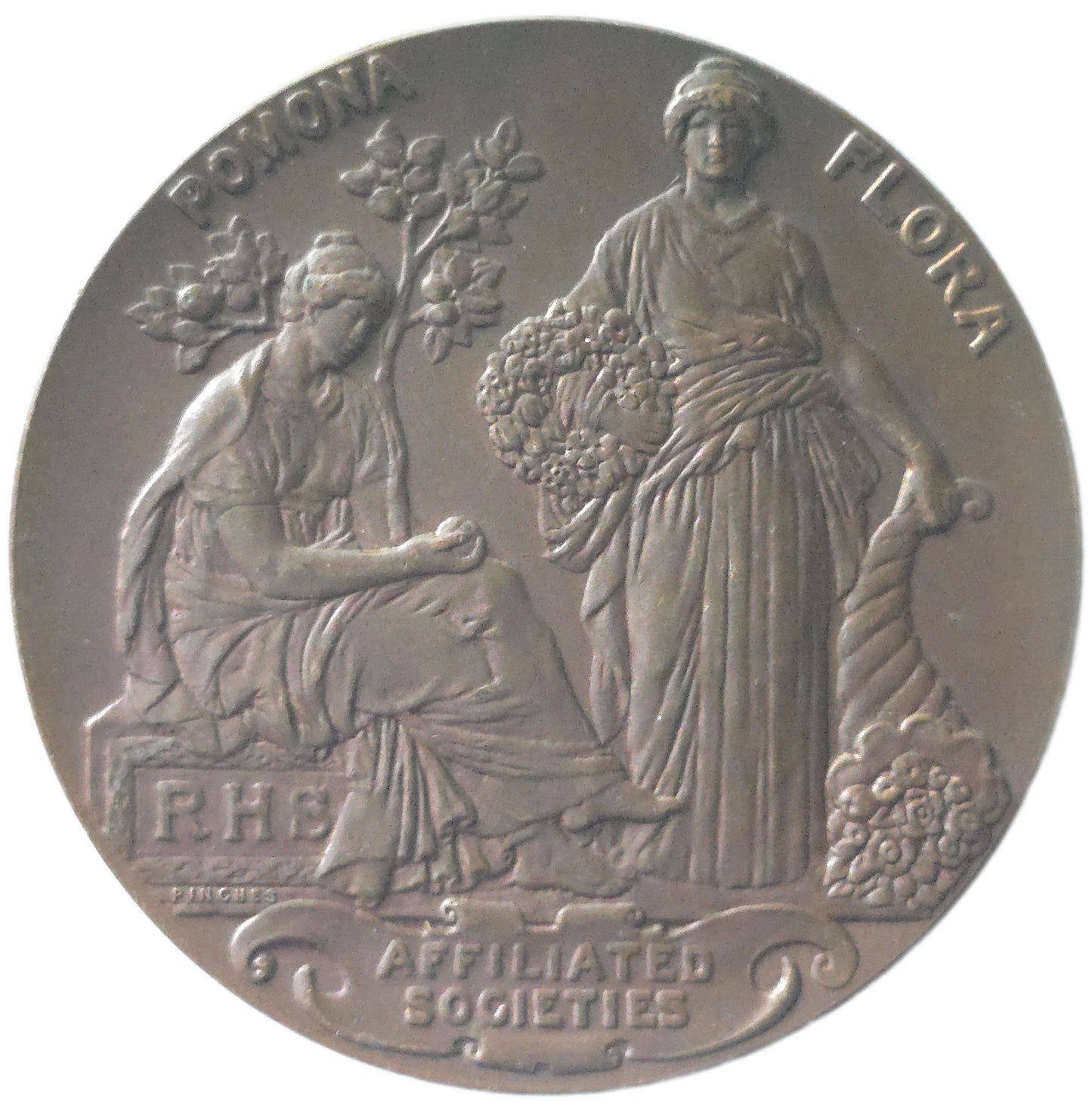1921 United Kingdom RHS Pomona Flora Bronze Medal