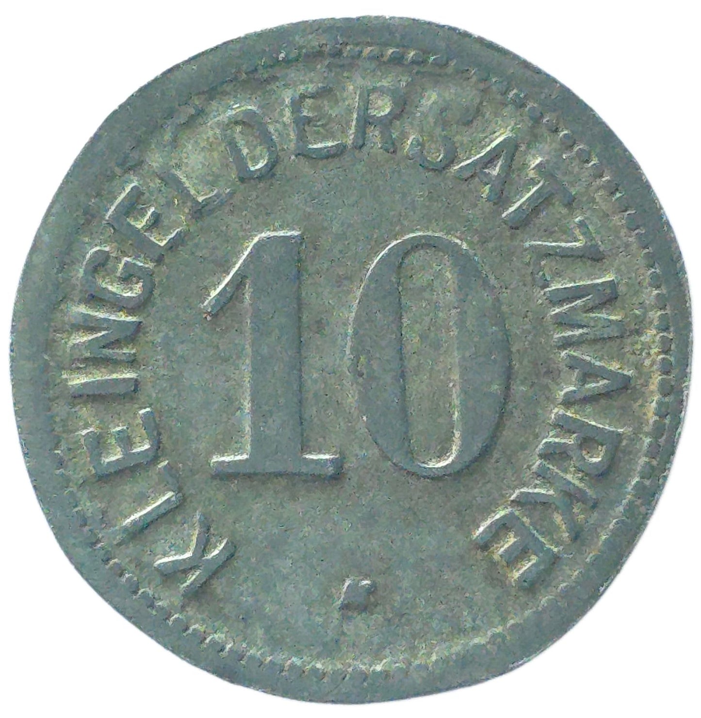 1917 Germany Mainz 10 pfennig Notgeld